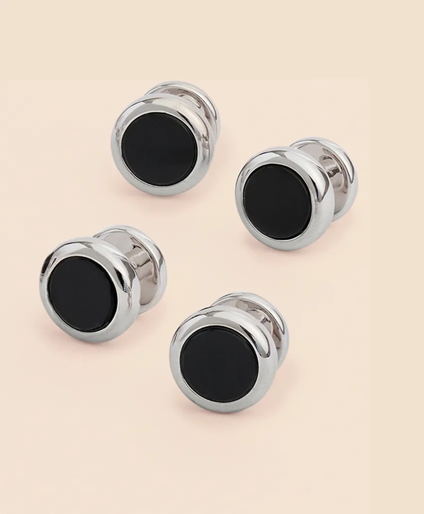 ecab8907_STERLING_SILVER_ONYX_RHODIUM_PLATED_CUFFLINKS_SILVER-1