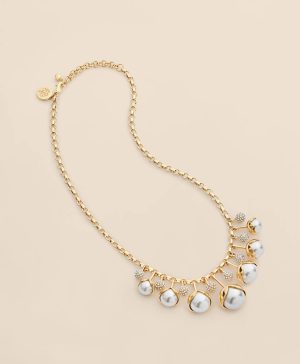 Cubic Zirconia Drop Necklace