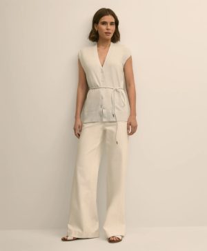 Supima ® Cotton Relaxed Sweater Vest