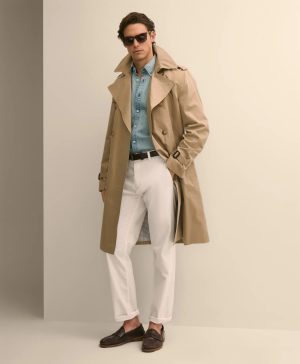 The Supima ® Cotton Trench Coat