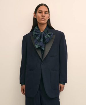Brooks Brothers X Engineered Garments Wool Serge Oversized Dinner Jacket