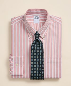 Cotton Non-Iron Oxford Button-Down Collar Dress Shirt