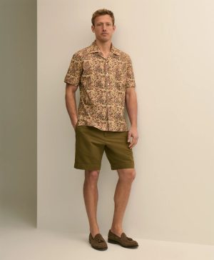 The 9" Linen-Cotton Shorts