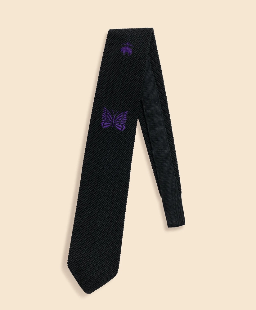 Brooks Brothers x NEEDLES Silk GF Papillon Knit Tie